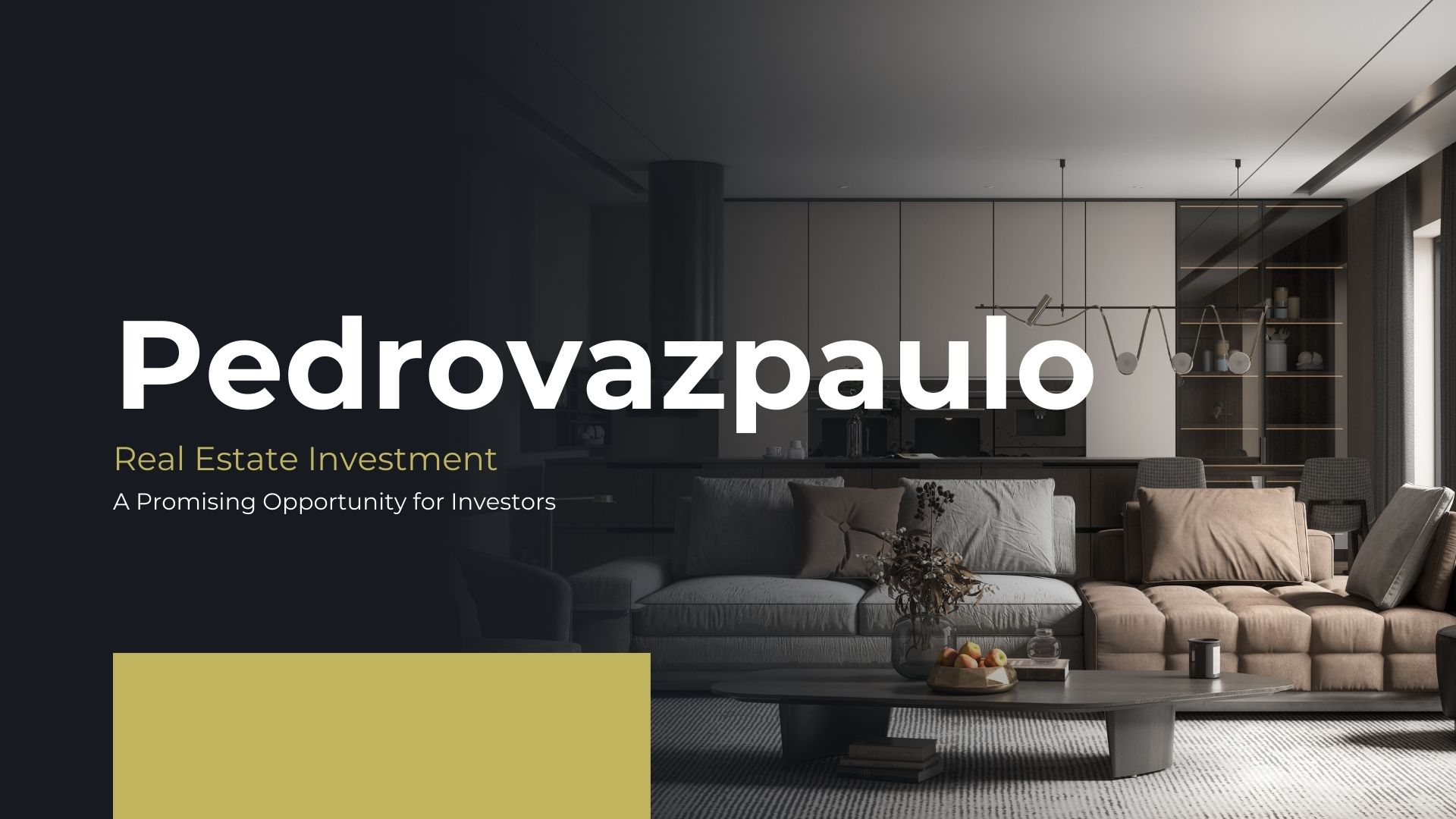 Pedrovazpaulo Real Estate Investment