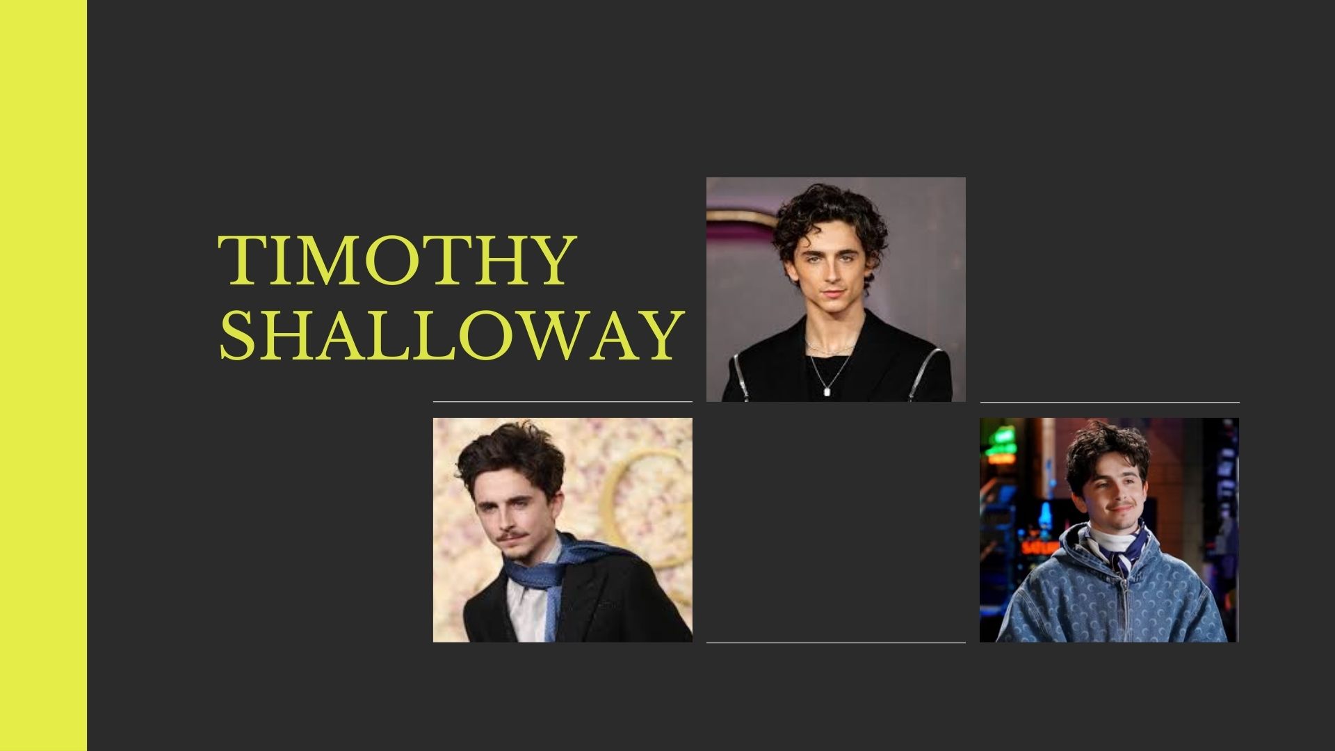 Timothy Shalloway Movies, TV Shows, and More